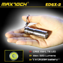 Maxtoch-ED6X-2 Brenner T6 Taschenlampe Mini Cree T6 Schlüsselanhänger